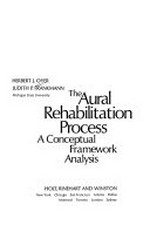 The aural rehabilitation process: a conceptual framework analysis