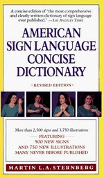 American sign language concise dictionary [more than 2.500 signs and 3.750 illustrations]
