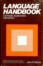 Language handbook: concepts, assessment, intervention
