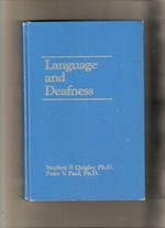 Language and deafness