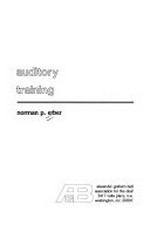 Auditory training