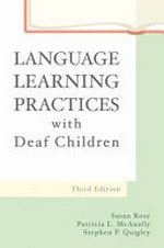 Language learning practices with deaf children