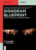 SignGram Blueprint: a guide to sign language grammar writing