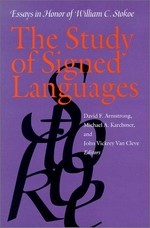 The study of signed languages: essays in honor of William C. Stokoe
