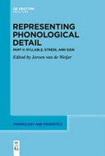 Syllable, Stress, and Sign