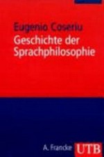 Geschichte der Sprachphilosophie: von den Anfängen bis Rousseau