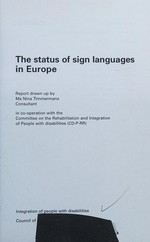 The status of sign languages in Europe