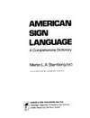 American sign language: a comprehensive dictionary