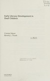 Early literacy development in deaf children