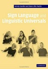 Sign language and linguistic universals